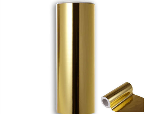Oro argento eccellente lucido metallico poliestere pellicola PET metallizzata laminazione termica per imballaggi di stampa