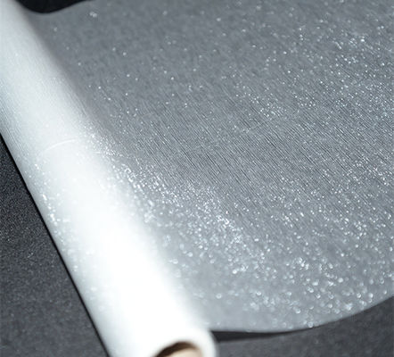 Pellicola per laminazione per trafilatura a filo lucido con pre-rivestimento glitterato da 3 pollici