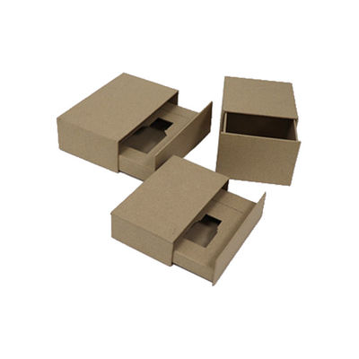 contenitore di carta cerata essenziale di 3mm, scatola del cassetto di carta kraft di PMS 1800GSM