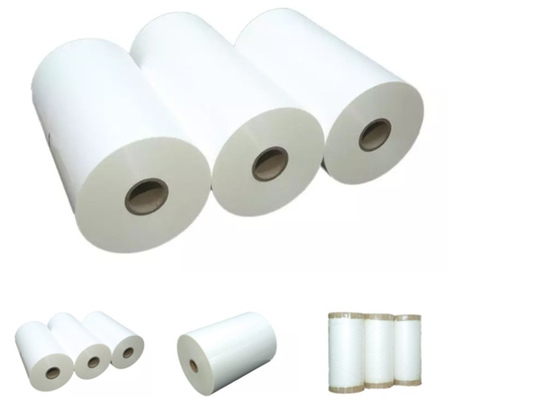 Good price 18miu Glossy Bopp Clear Thermal Laminating Film Roll larghezza 1700 mm in linea