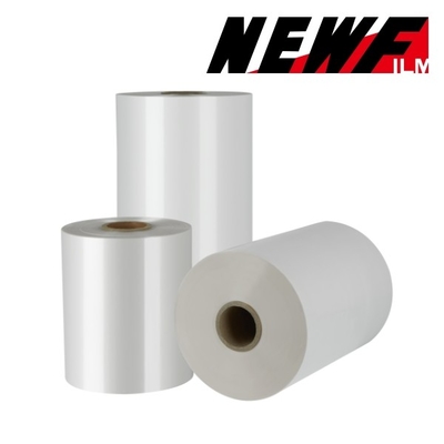 Good price 27 micron liscia lucida BOPP Corona trattata a caldo Film di laminazione Rollo per scatole di imballaggio in linea