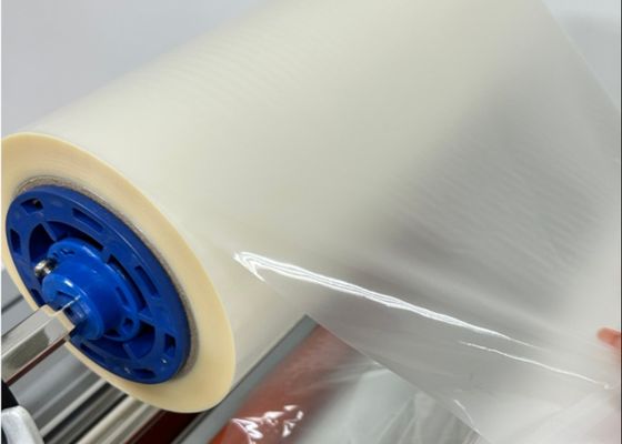 Un buon prezzo. Nessuna pellicola di laminazione 23 Mic BOPP Matte Pre-rivestito Vernice pellicola di trasferimento per imballaggio scatole in linea