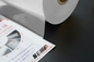 Film di laminazione termica PET anti-scuff ad alta trasmissibilità per imballaggi