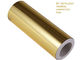 Oro argento eccellente lucido metallico poliestere pellicola PET metallizzata laminazione termica per imballaggi di stampa