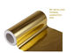 Film di poliestere d'oro argento PET metallizzato laminato termico per imballaggi di stampa