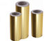 1 pollice 3 pollici Film di laminatura termica metallizzato BOPP Oro argento film di alluminio rotolo