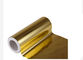 1 pollice di pellicola BOPP metallizzata per laminamento termico, pellicola in oro, argento, alluminio e PET