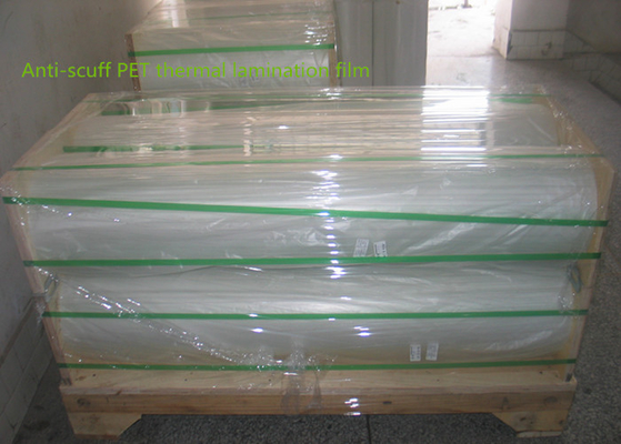 Good price Film lucido resistente agli graffi, pellicole di imballaggio flessibili in PET da 900 mm in linea