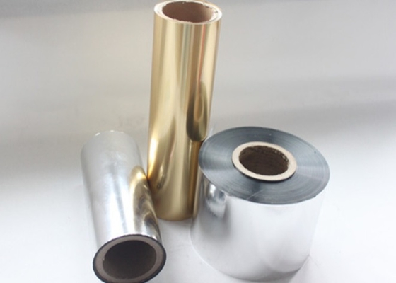 Good price Film laminato BOPP/PET metallizzato in oro a lunghezza personalizzata per applicazioni di imballaggio premium in linea