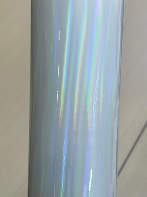 Good price 23mic Film di laminazione termica olografica Effetto di rifrazione della luce per la decorazione degli imballaggi in linea
