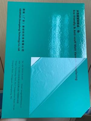 Good price Film di imballaggio in vinile riciclato di larghezza personalizzata per la stampa Vernice 23 Mic Nessuna laminazione in linea