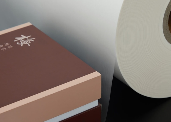 Good price 3 pollici di carta BOPP Luxury Silky-Touch Film Roll con Zero-Odor EVA Adhesive Superior Bond Strength in linea