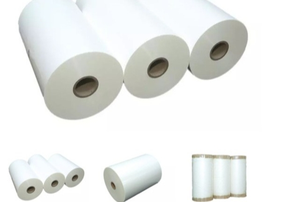Good price 20 micron trasparente lucente BOPP pellicola termicamente laminante Pre-trattamento adesivo per laminatore trasparenza trasparente in linea