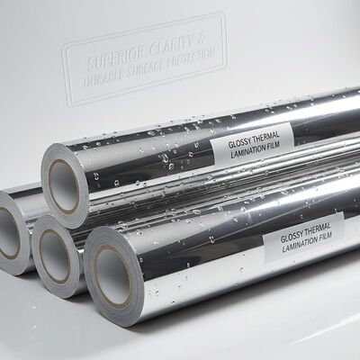Un buon prezzo. Film di laminazione termica lucente resistente all'acqua progettato per fornire una chiarezza superiore e una protezione superficiale durevole in linea