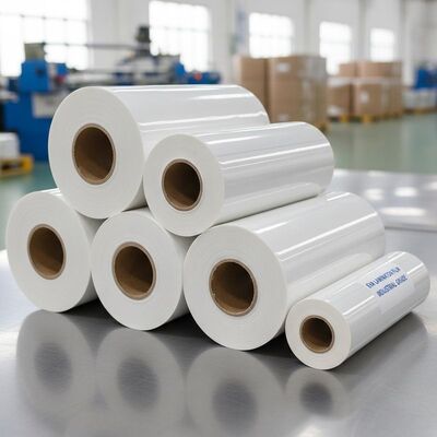 Un buon prezzo. Rotoli di pellicola per laminazione con strato di colla hot melt EVA con proprietà termosaldabile opzionale e anima in carta cava da 1 o 3 pollici adatta per uso industriale in linea