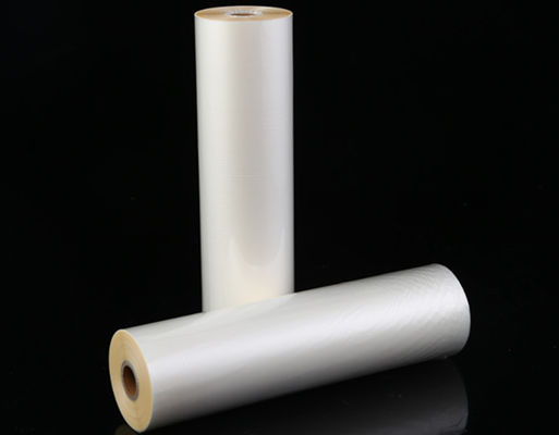 Good price Pellicola di laminazione termica Bopp ad alta lucentezza 17 Miu a caldo 3500m lunghezza in linea
