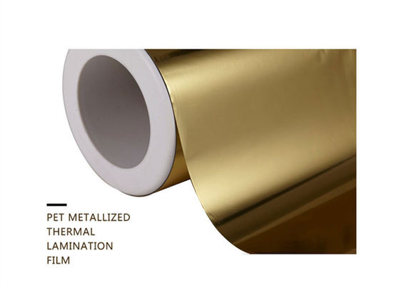 Good price La pellicola BOPP metallizzata in PET è adatta a pellicole laminate per imballaggio e stampa in linea