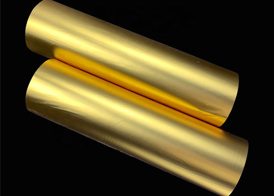 Good price Superficie di lucentezza metallica BOPP Pellicola di laminazione termica Oro 1500m Per imballaggio regalo in linea