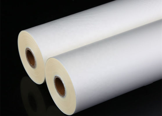 Good price 4000 metri Buone proprietà di barriera Velvet Touch BOPP Film di laminazione termica con colla EVA per imballaggio in linea